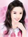 手绘女孩