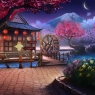 手绘风景