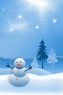 可爱雪人