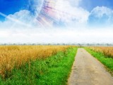 万里晴空 