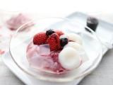 草莓沙冰甜品