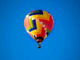 色彩鲜艳的热气球
