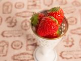 杯中水果草莓