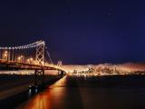 金门大桥的夜景